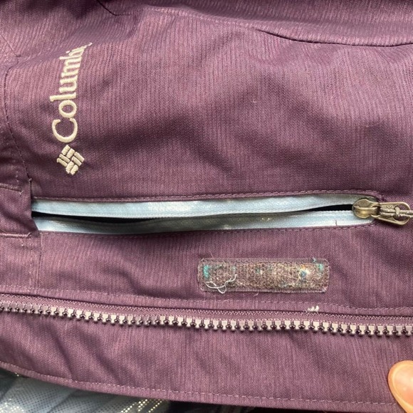 Columbia Ski/Snow Lined Coat Purple Women's XS - Picture 15 of 16